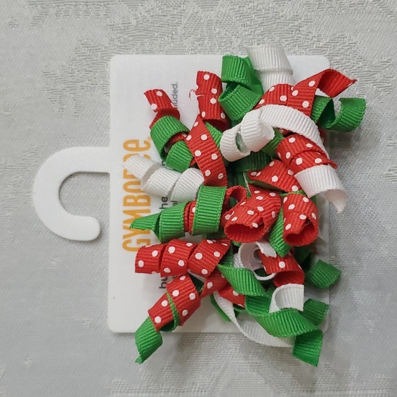 Lot of (5) Christmas Holiday Hair Clips Set - Picture 4 of 8